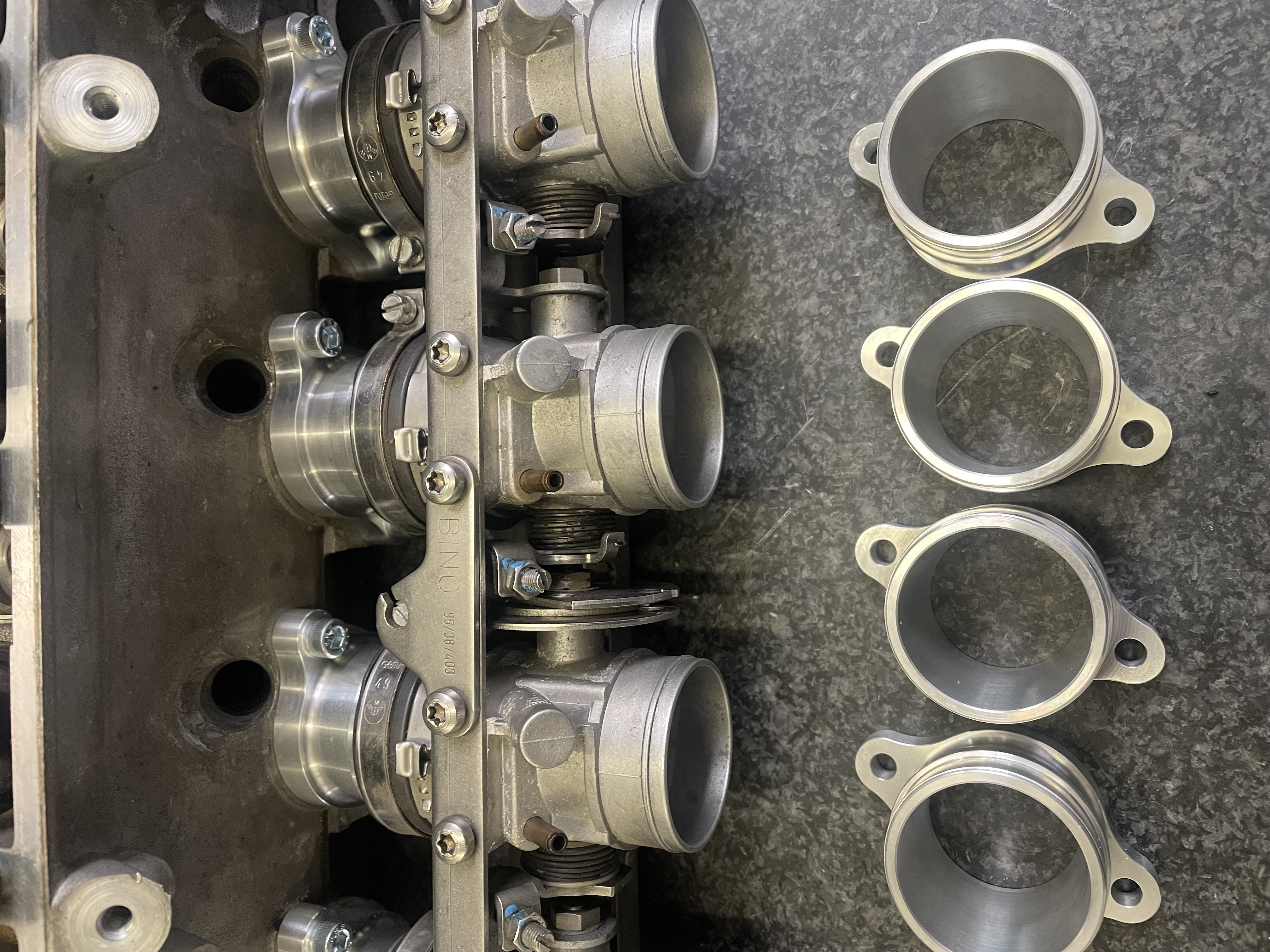 TwinKam K100 8v billet inlet manifolds